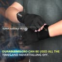 Thumbnail 2 de ihuan Ventilated Weightlifting Gloves with Wrist Wraps 🎽