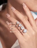 Thumbnail 6 de IMOLOVE Moissanite Ring 1CT ⚡