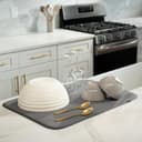 Thumbnail 1 de S&T INC. Dish Drying Mat XL 18" x 24" absorbent kitchen mat 🧽