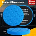 Thumbnail 1 de 6-Inch Buffing Polishing Pads Kit — 8 Pieces 🧽