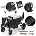 Thumbnail 7 de INFANS Wagon Stroller for 2 Kids with Removable Canopy 🚼