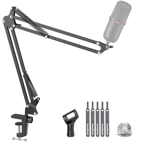InnoGear Boom Arm Microphone Stand for Mic 🎧