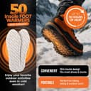 Thumbnail 1 de Insole Foot Warmers 25 Pairs — Disposable Insoles 🧦