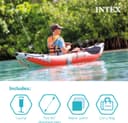 Thumbnail 2 de INTEX Excursion Pro K1 Inflatable Kayak 1‑Person 🚣♂️