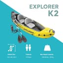Thumbnail 2 de Intex Explorer K2 Inflatable Kayak 2‑Person 🚣♂️