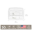 Thumbnail 2 de IRIS USA 4-Panel 24" Dog Playpen with Door 🐶