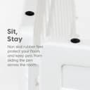 Thumbnail 2 de IRIS USA 6‑Panel 24" Dog Playpen with Door 🐶