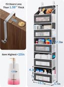 Thumbnail 2 de JARLINK Over the Door Organizer 5‑Pocket, 44 lb 🧺