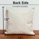 Thumbnail 2 de Ni-JASW Christmas Pillow Covers, 18x18 inch, Set of 4 ⚡