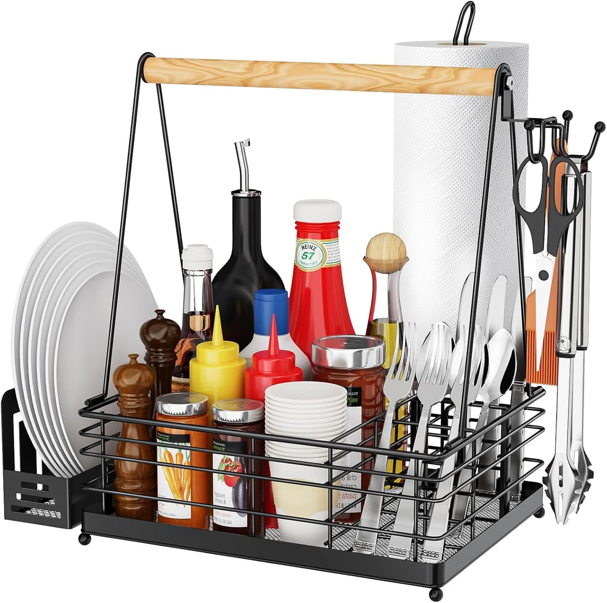 JBBTOOL BBQ Caddy with Towel Holder ⌚