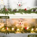 Thumbnail 2 de JDKPK 6FT Cedar Garland Decor with Lights 🎄