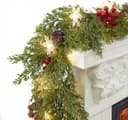 Thumbnail 6 de JDKPK 6FT Cedar Garland Decor with Lights 🎄