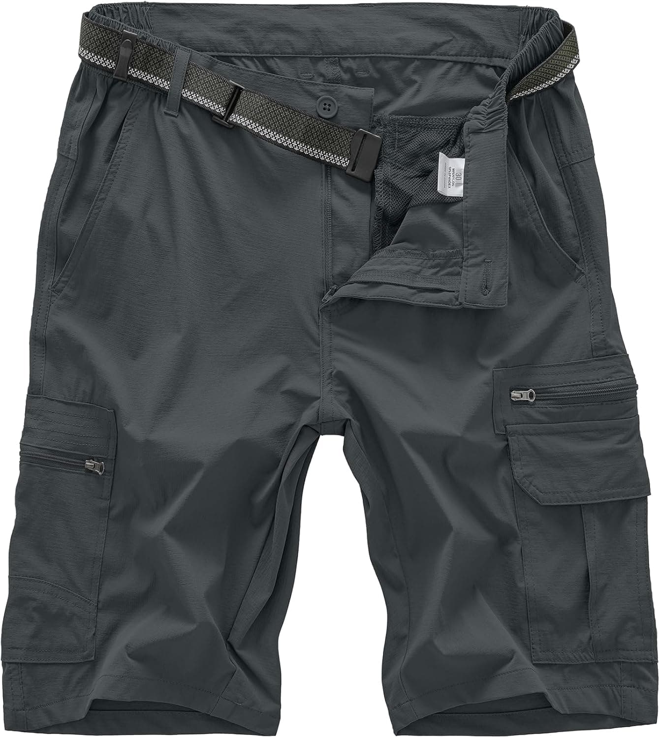 Jessie Kidden Men's Expandable Fishing Shorts 📷