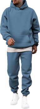 Thumbnail principal de JMIERR Men's 2-Piece Hoodie Tracksuit Set 👕