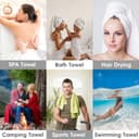 Thumbnail 3 de JML Beach Towels Microfiber 4-Pack 30" x 60" 🏖️