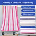 Thumbnail 5 de JML Microfiber Bath Towels 30" x 60" Pink 🛁