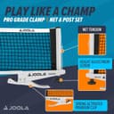 Thumbnail 1 de JOOLA Snapper Professional 72" Table Tennis Net 🎾