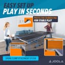 Thumbnail 2 de JOOLA Snapper Professional 72" Table Tennis Net 🎾