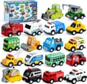 Thumbnail principal de JOYIN 18-Piece Pull-Back City Toy Cars set 🚗