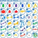 Thumbnail 1 de JOYIN 207-piece Glowing Marble Run STEM toy 🧩