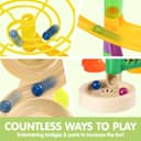 Thumbnail 5 de JOYIN 236Pcs Glowing Marble Run with 30 Marbles 🔮