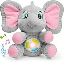 JOYIN Musical Elephant Plush Toy 6+ Months 🧸