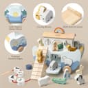 Thumbnail 5 de Joyreal Wooden Noah's Ark Toy Montessori sorter 🎁