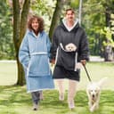 Thumbnail 4 de JOYWOO Wearable Blanket Hoodie Oversized Sherpa Small 🧥