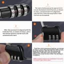 Thumbnail 5 de JUGREAT Fireproof Hanger Safe Bag with Lock 🎒