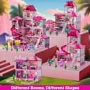 Thumbnail 3 de JUKUDAHU Villa Playset 4-Story Dollhouse 🧸