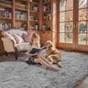 Thumbnail 2 de junhejiamei 8x10 Shaggy Area Rug for Bedroom 🏡