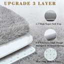 Thumbnail 4 de junhejiamei 8x10 Shaggy Area Rug for Bedroom 🏡