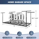 Thumbnail 1 de Jusgym 3x6FT Overhead Garage Rack 450 lbs 🛠️