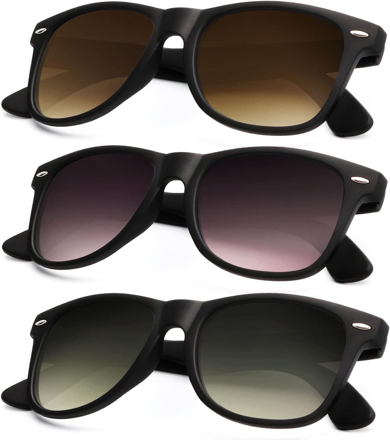 KALIYADI Polarized Sunglasses 3-Pack 🎨