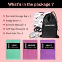 Thumbnail 6 de KANGFITER Fabric Resistance Bands 3-Pack 🏋️