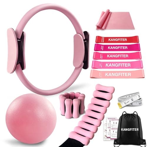 KANGFITER Pilates Equipment Kit with Resistance Bands 🎽