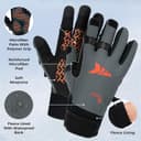 Thumbnail 2 de KastKing Mountain Mist Winter Fishing Gloves 🎣