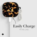 Thumbnail 2 de kate spade new york AirPods 4 Protective Case — Transparent Tortoise 🎧