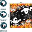 Thumbnail 5 de Kawani Halloween Ghost Pumpkin Mailbox Cover 21x18 in 📦