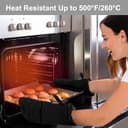 Thumbnail 5 de KEGOUU Oven Mitts 6-Piece Set for High-Heat Cooking 📦
