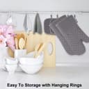 Thumbnail 6 de KEGOUU 6-Piece Oven Mitts & Potholders ⚙️