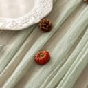 Thumbnail 1 de Keketoarrange Sage Green Cheesecloth Table Runner 120 in 🎀