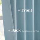 Thumbnail 3 de KEQIAOSUOCAI 108-inch blackout curtains 2 panels 🪟