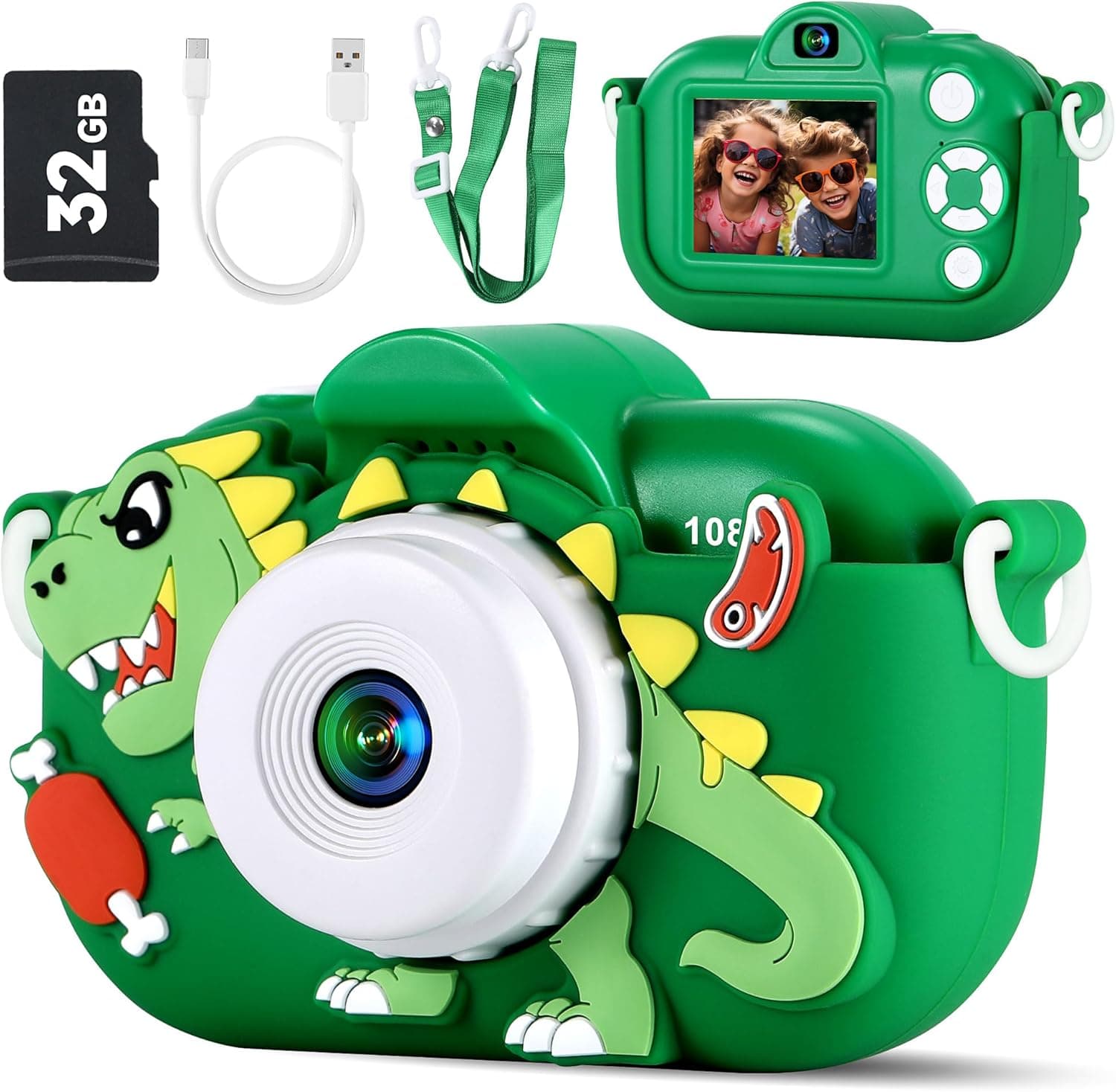 Kids Camera 48MP Dual Lens 32GB Kids Camera 📷
