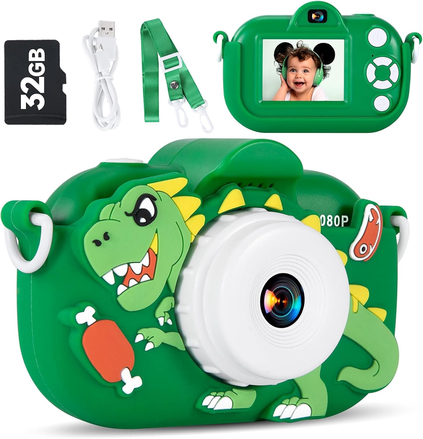 Kids Camera Toys for Boys 3-8 with 32GB SD Card 📷