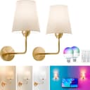 Thumbnail principal de KINDEEP Wall Sconce Set of 2 rechargeable RGB lights 🔆