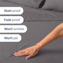 Thumbnail 4 de King Size 4-Piece Hotel-Style Sheet Set, Deep Pocket 🛏️