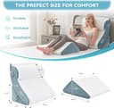 Thumbnail 5 de Kingfun 4-Pc Orthopedic Wedge Pillow Set ⚙️