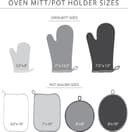 Thumbnail 5 de KitchenAid Beacon Mini Oven Mitt Set 5.5"x8" 🧤