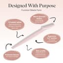 Thumbnail 3 de Kitsch Dermaplane Razor 12-pack facial shaver 🪒